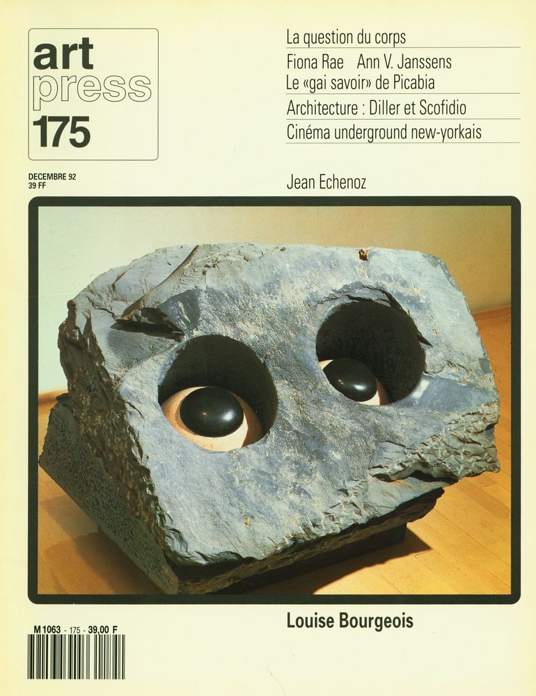 『art press』 175 déc. 1992 1