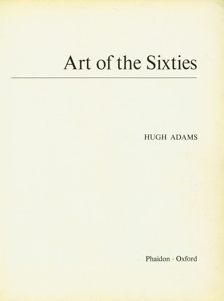 『Art of the Sixties』 1