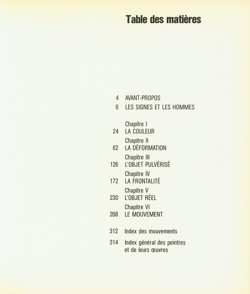 『DE L'IMPRESSIONNISME A L'ART MODERNE』 2