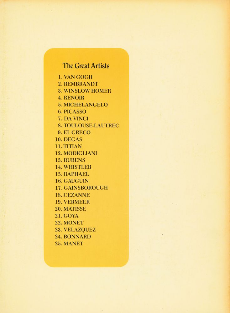『The Great Artists : A library of their lives, times and paintings - BOOK 21 : Goya』 3