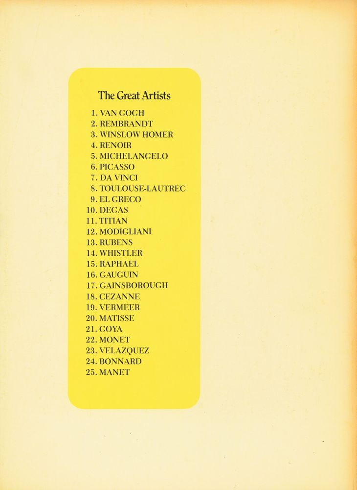 『The Great Artists : A library of their lives, times and paintings - BOOK 19 : Vermeer』 3