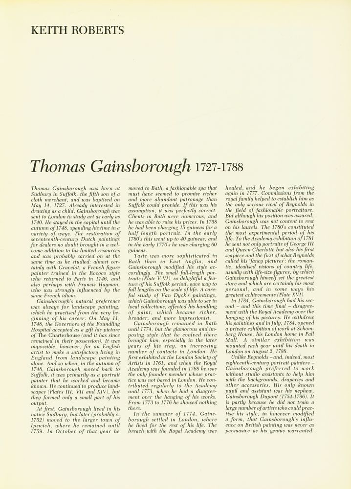 『The Great Artists : A library of their lives, times and paintings - BOOK 17 : Gainsborough』 2