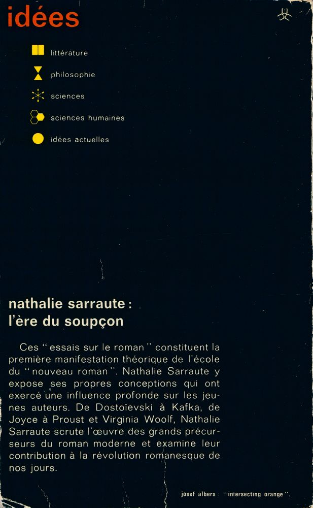 『L'ère du soupçon : ESSAIS SUR LE ROMAN』 3