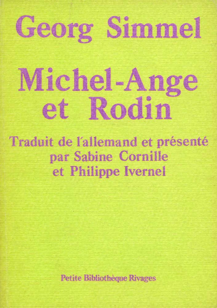 『Michel-Ange et Rodin』 1