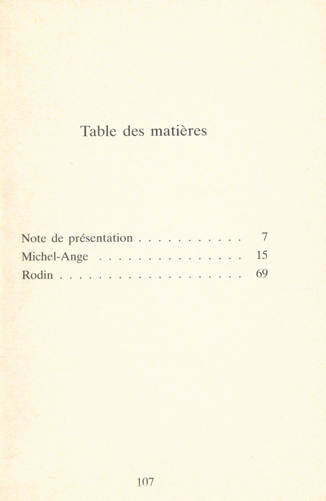 『Michel-Ange et Rodin』 2