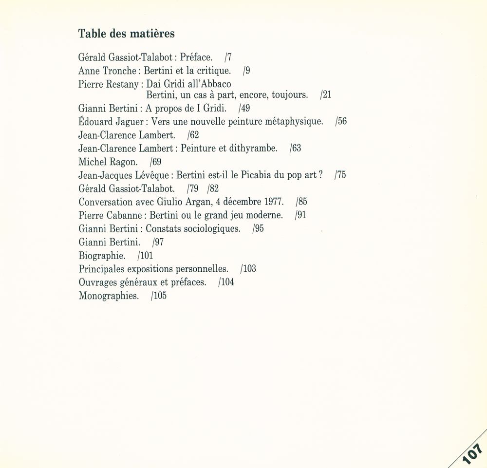 《BeRTiNi : RÉTROSPECTIVE 1948/1984》 2