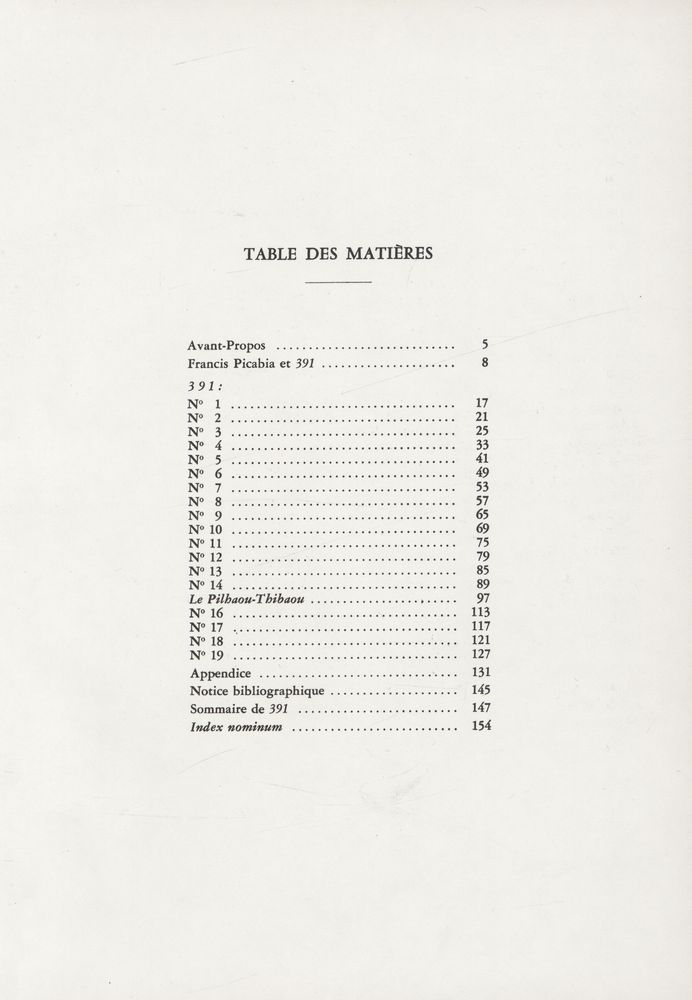 『391 Revue publiée de 1917 à 1924 par FRANCIS PICABIA』 2