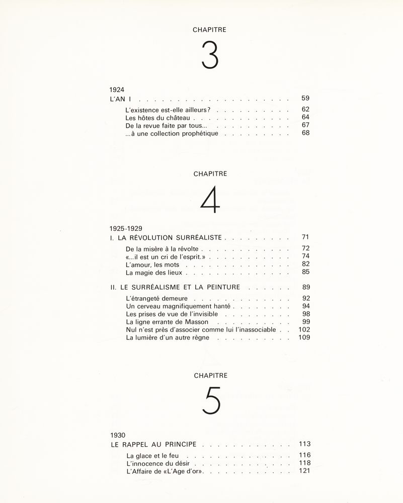 『LE SURRÉALISME : 1919 - 1939』 3