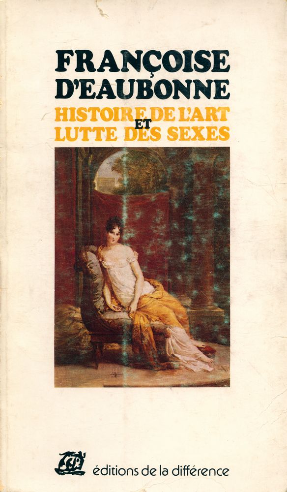 『HISTOIRE DE L'ART ET LUTTE DES SEXES』 1