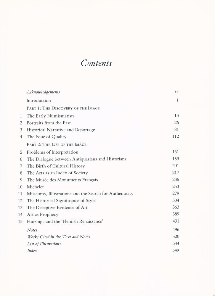 『History and its images: art and the interpretation of the past』 2