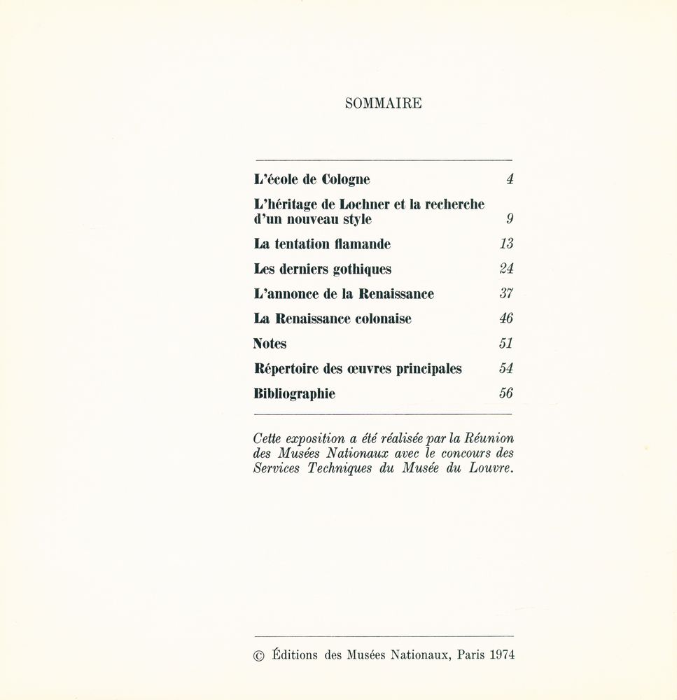 『Les dossiers du département des peintures - Les Primitifs de l'École de Cologne : les dossiers du département des peintures』 2