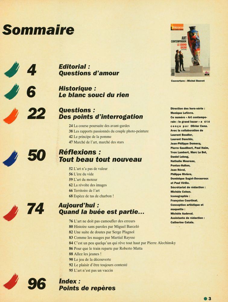 『Télérama DES HORS - SERIE』  OCTOBRE 1992 2