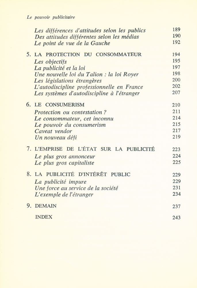 『LE POUVOIR PUBLICITAIRE』 5
