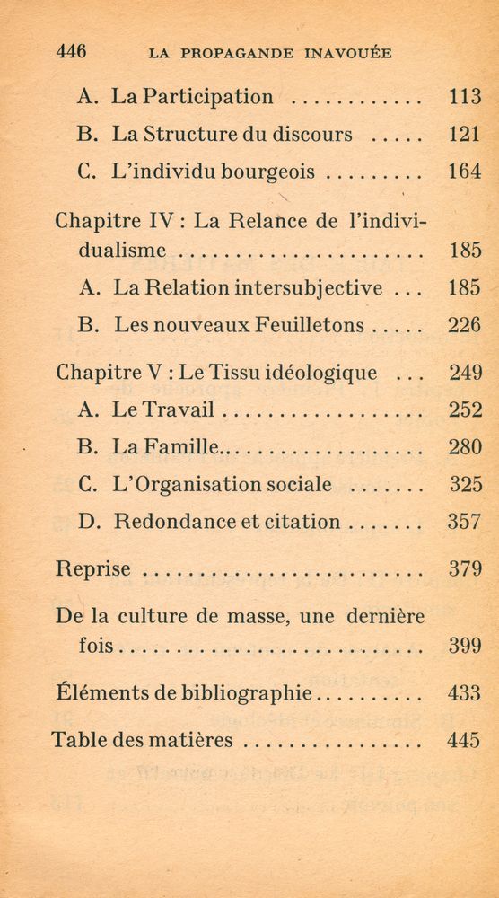 『LA PROPAGANDE INAVOUÉE』 3