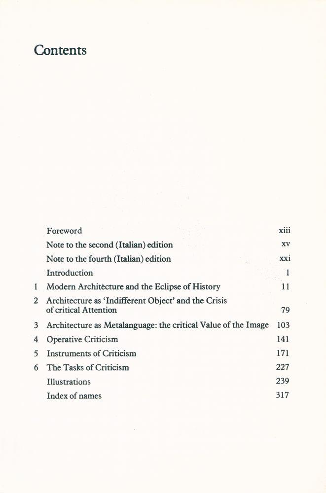 『THEORIES AND HISTORY OF ARCHITECTURE』 2