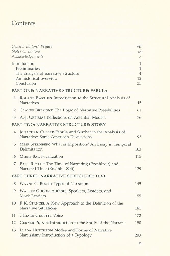 『NARRATOLOGY : AN INTRODUCTION』 2