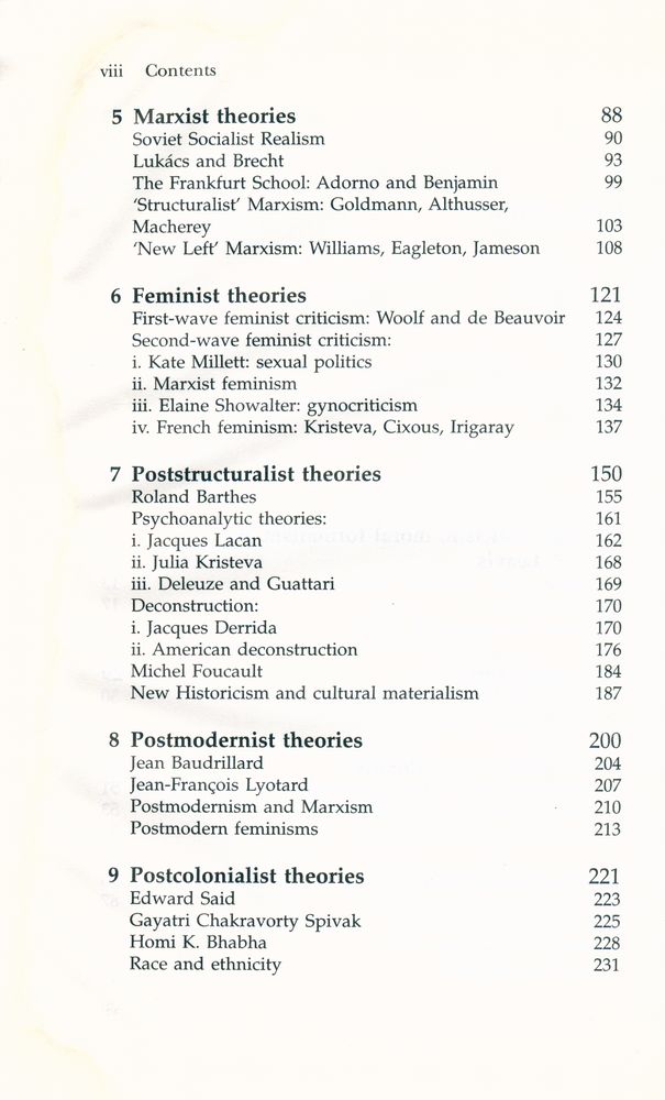 『A Reader's Guide to Contemporary Literary Theory』 3