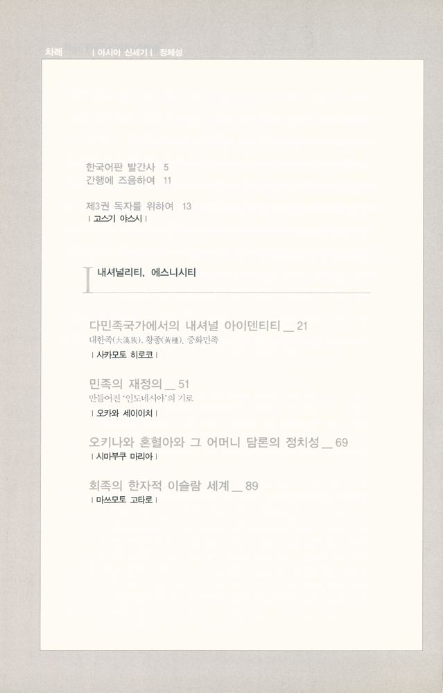 『아시아 신세기 3 - 정체성 Identity : 해체와 재구성』 2
