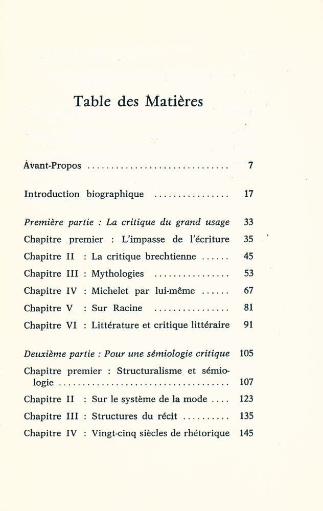 『Comprendre Roland Barthes』 2