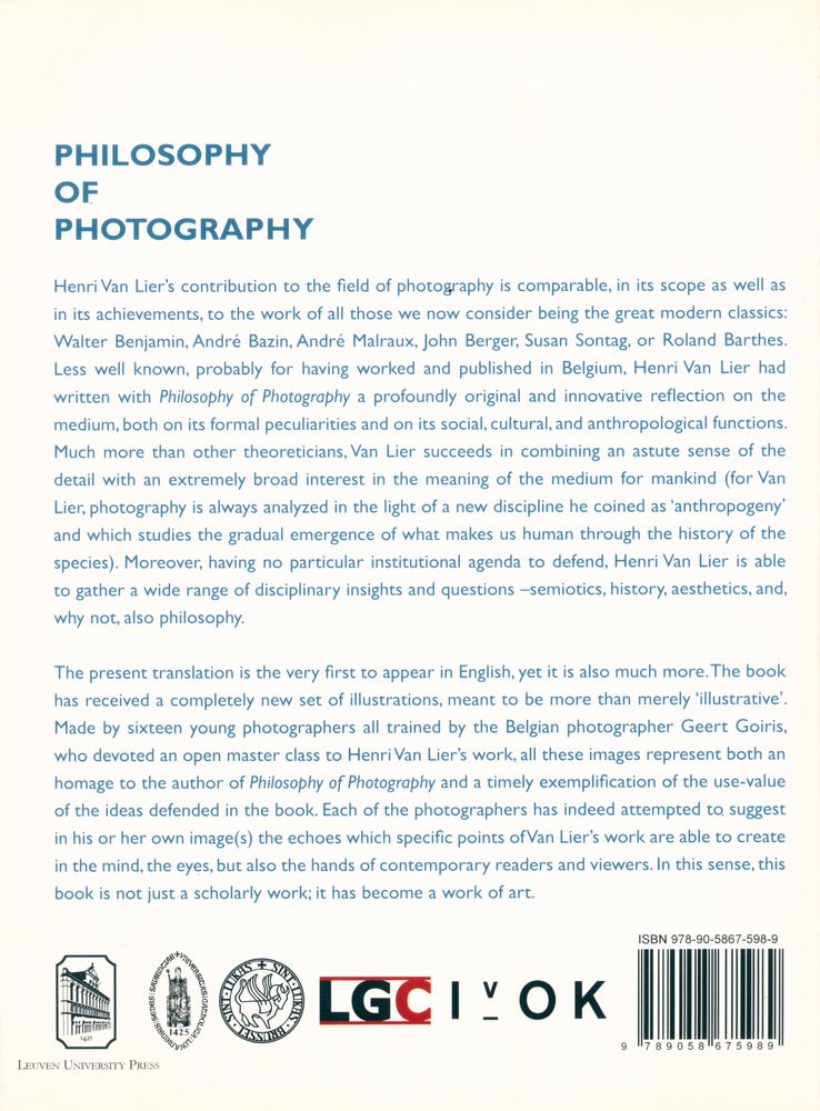 『PHILOSOPHY OF PHOTOGRAPHY』 3