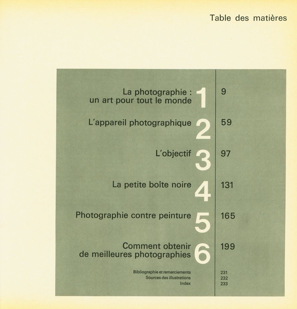 『LIFE LA PHOTOGRAPHIE : L'Appareil photographique』 2