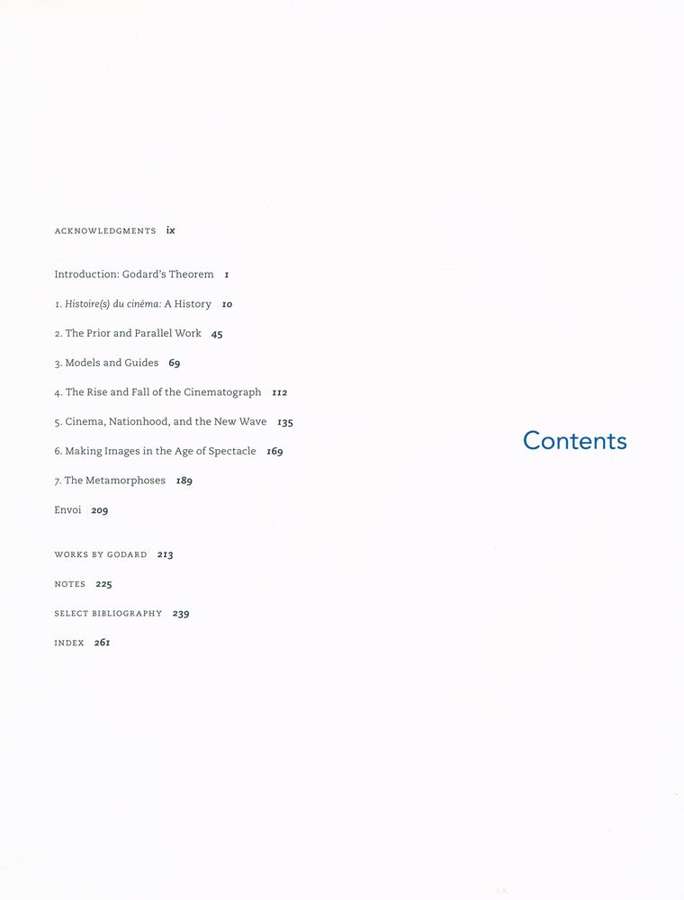 『Jean - Luc Godard : cinema historian』 2