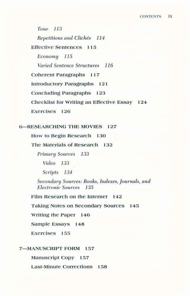 『A short guide to writing about film』 4