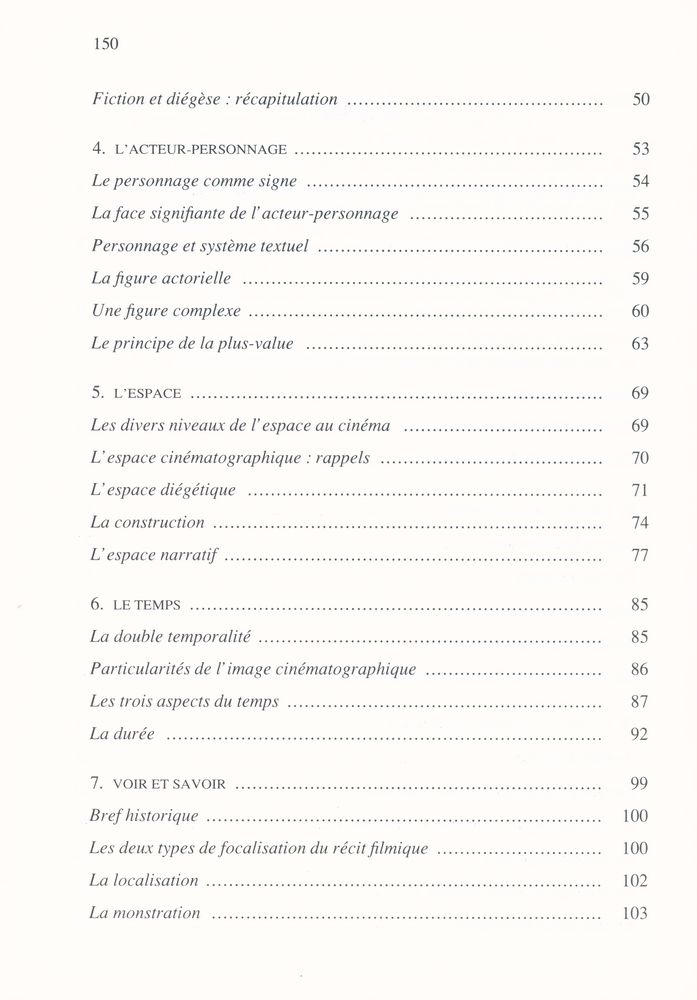『Le récit filmique』 3