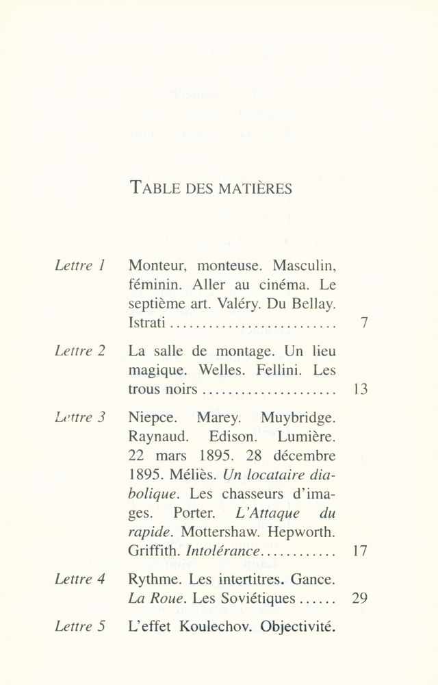 『LETTRES A UN JEUNE MONTEUR』 2