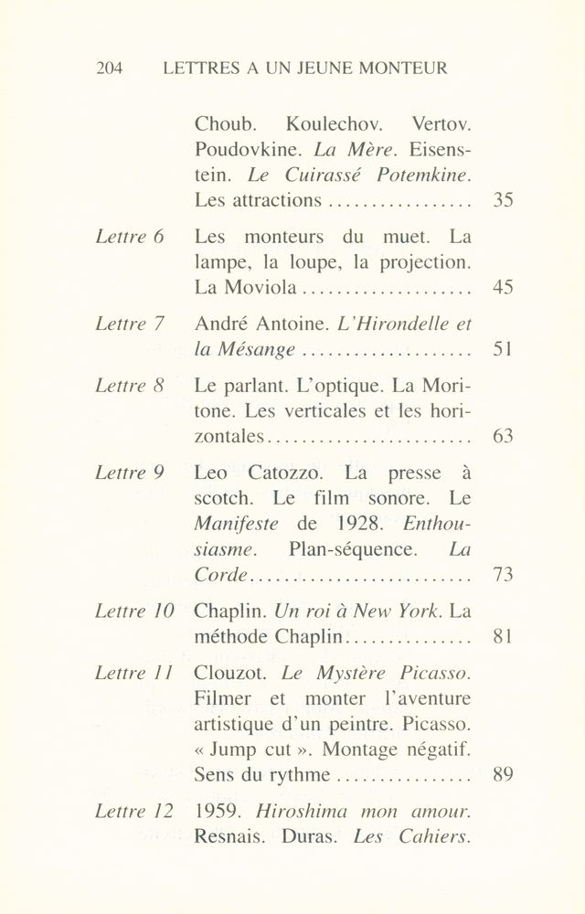 『LETTRES A UN JEUNE MONTEUR』 3