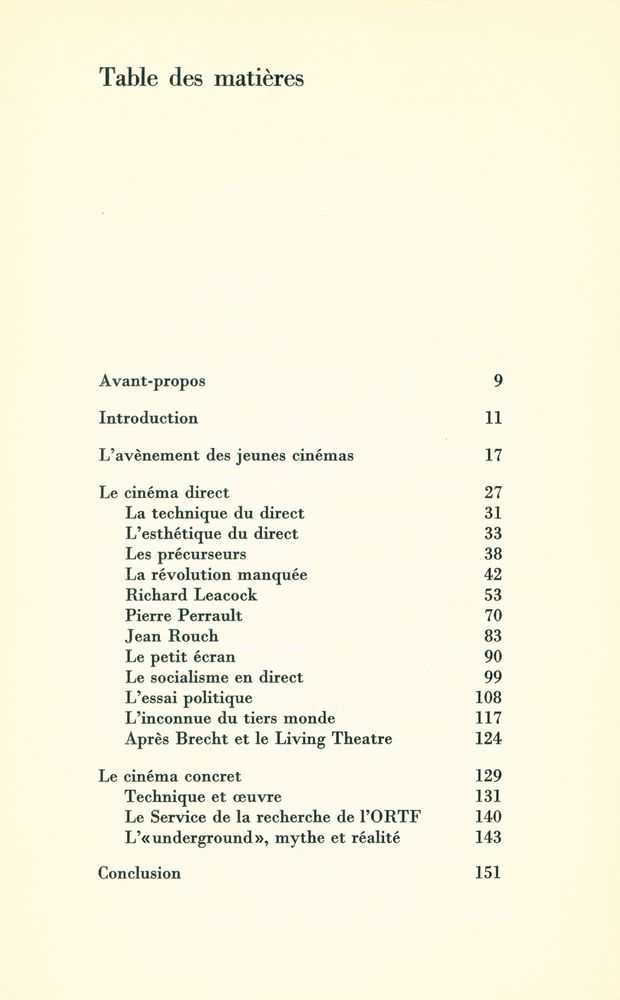 『Éléments pour un nouveau cinéma』 2