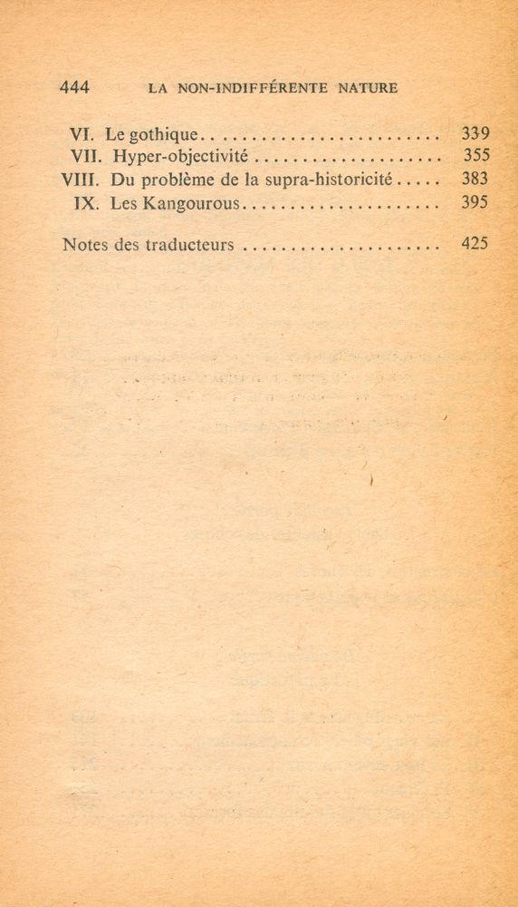 『LA NON - INDIFFÉRENTE NATURE/1 : ŒUVRES TOME 2』 3