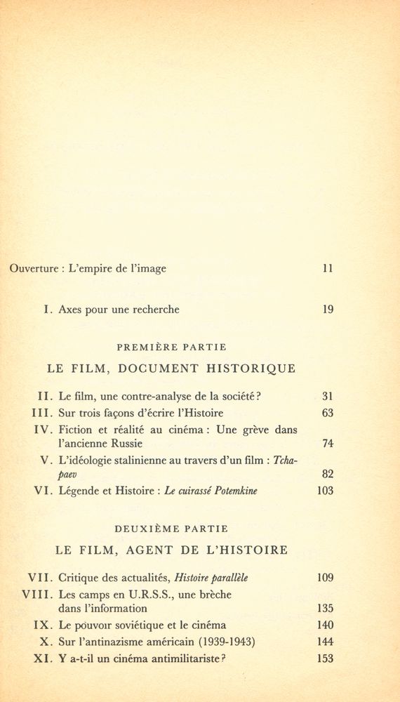 『Cinéma Et Histoire』 2