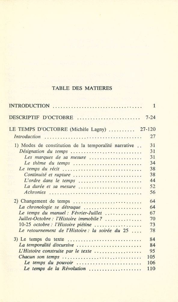 『La RÉVOLUTION FIGURÉE : Inscription de l'Histoire et du Politique dans un film : OCTOBRE Ⅱ』 2