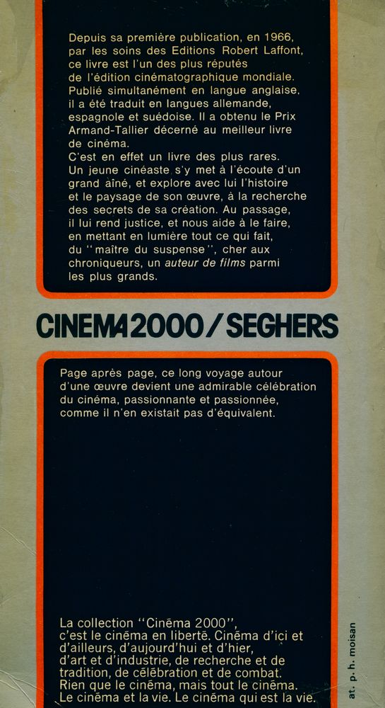 『le cinéma selon hitchcock』 5
