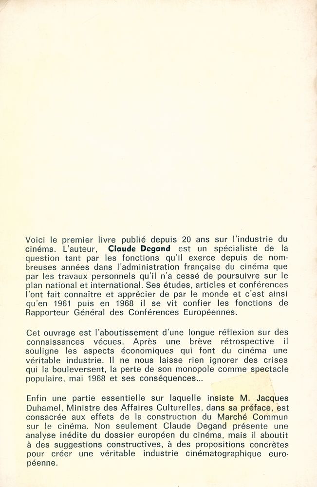 『LE CINEMA... CETTE INDUSTRIE』 4
