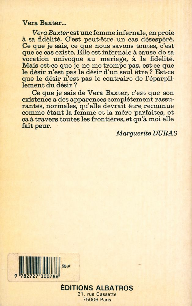 『VERA BAXTER OU LES PLAGES DE L'ATLANTIQUE』 3