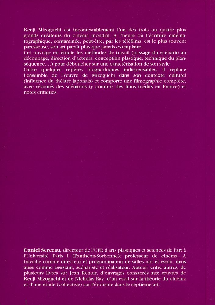 『KENJI MIZOGUCHI : un art de la condensation』 3