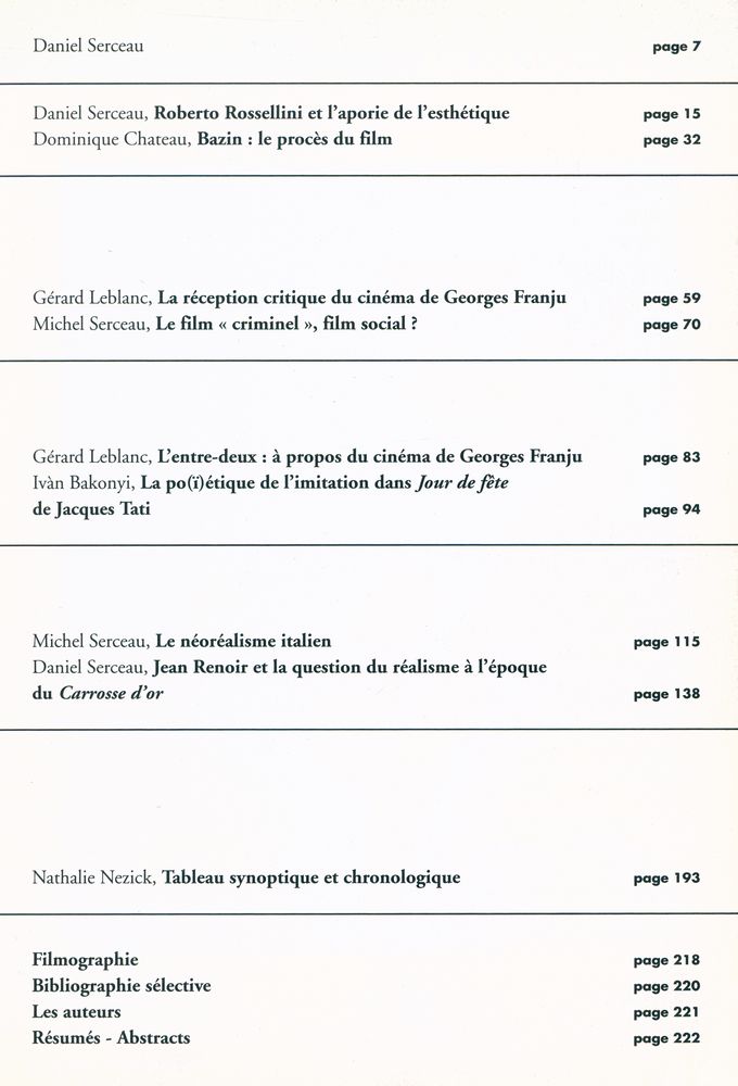 『DÉCADES 50 - Le cinéma. L'après - guerre et le réalisme』 3