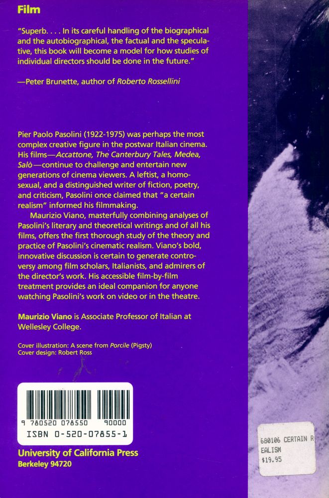 『A certain realism : making use of Pasolini's film theory and practice』 4