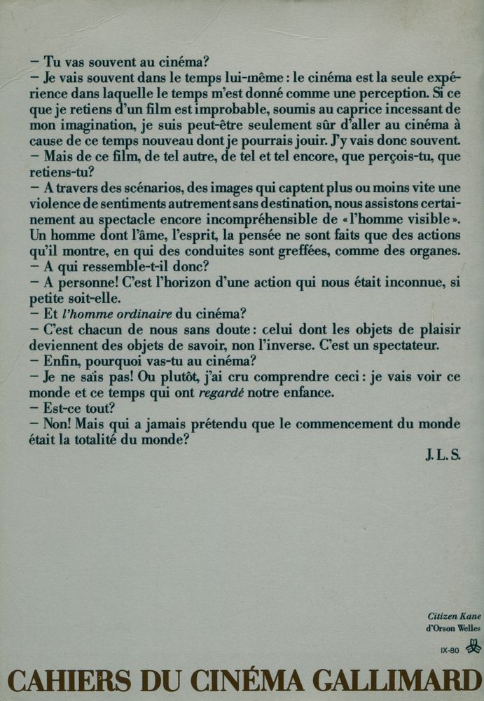 『L'homme ordinaire du cinéma』 4