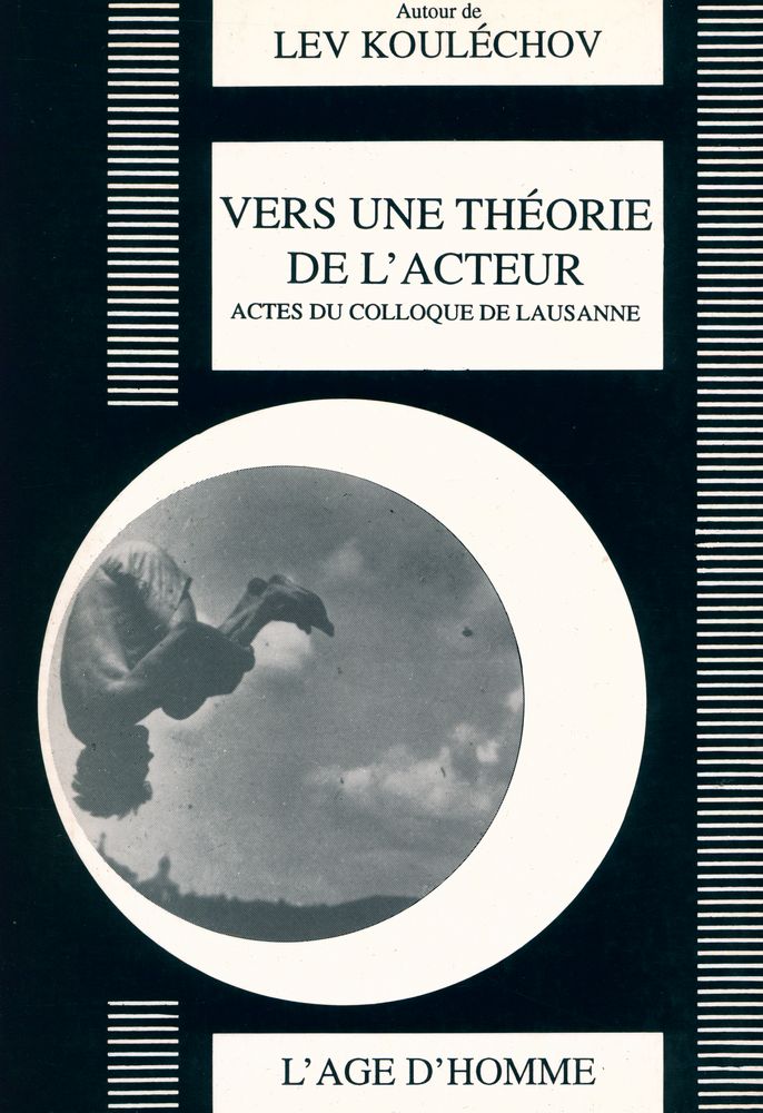 『VERS UNE THÉORIE DE L'ACTEUR』 1
