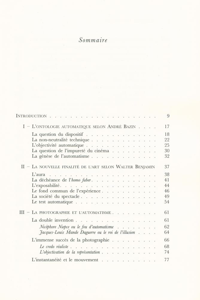 『Cinéma et technologie』 2