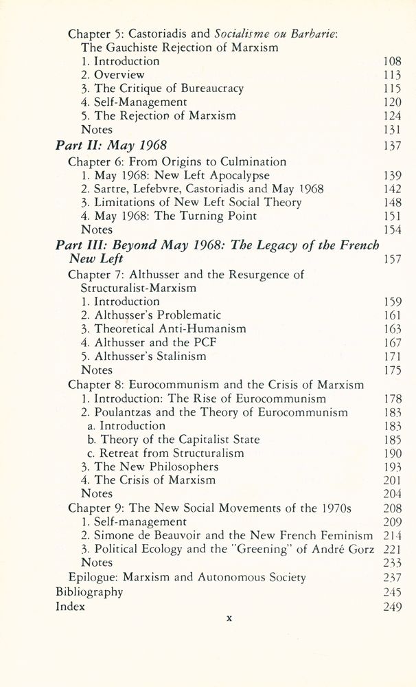 『THE FRENCH NEW LEFT : AN INTELLECTUAL HISTORY FROM SARTRE TO GORZ』  3