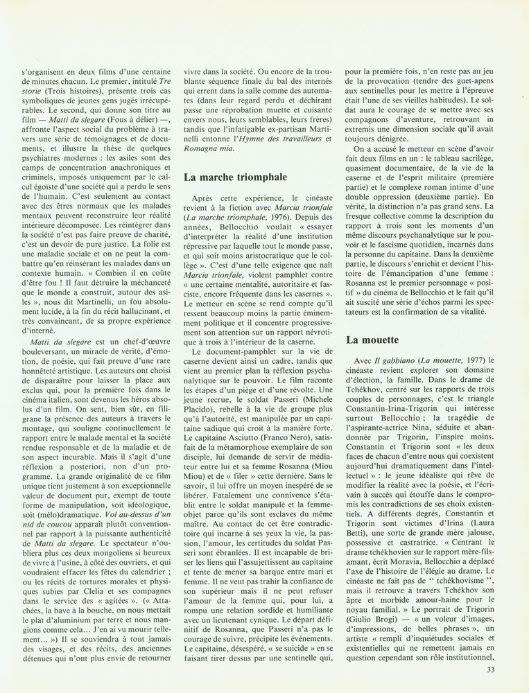 『LE CINÉMA ITALIEN PARLE』 2