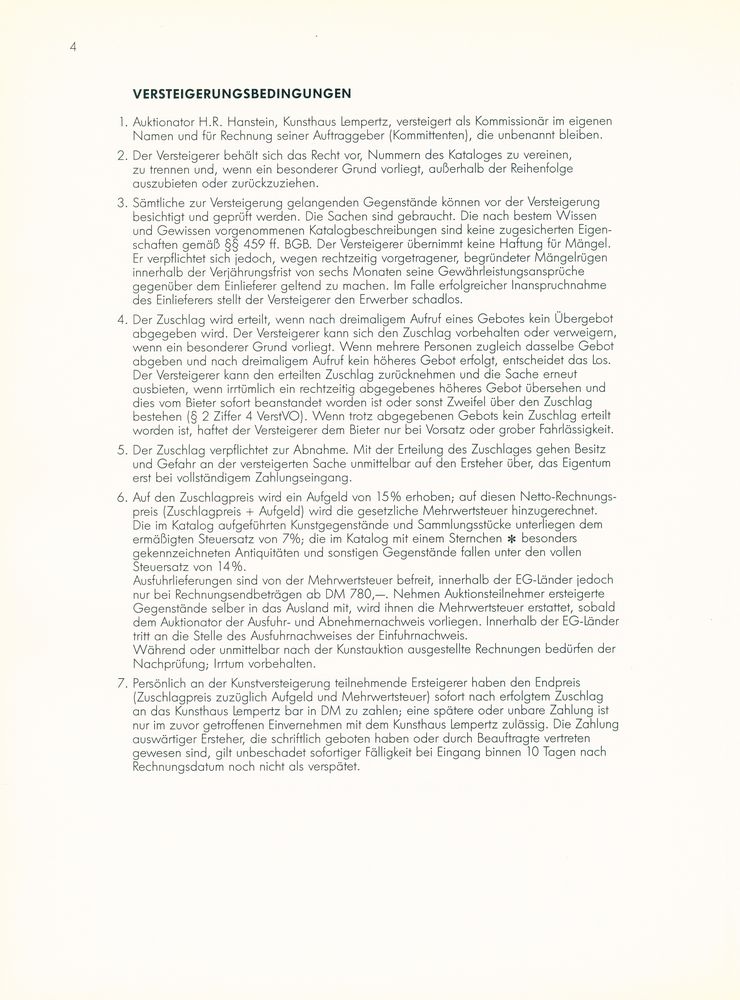 『ZEITGENÖSSISCHE KUNST』 2