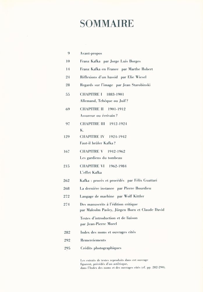『LE SIÈCLE DE KAFKA』 3