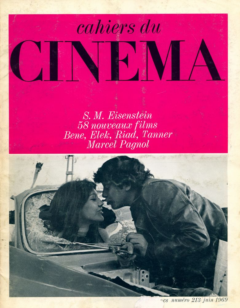 『cahiers du CINEMA』 Nº 213 JUIN 1969 1
