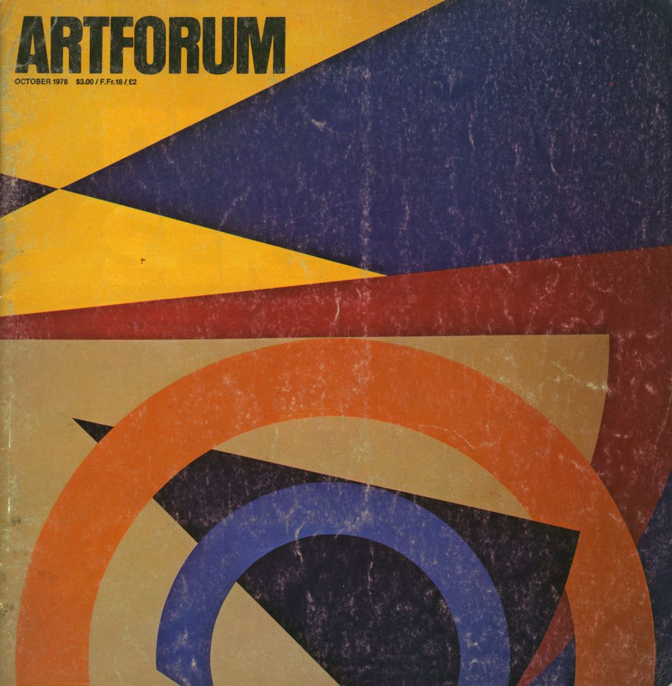 『ARTFORUM』 OCTOBER 1978 1