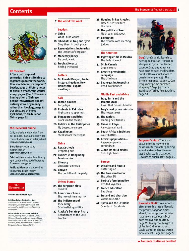 『The Economist』 Volume 412 Number 8901 2
